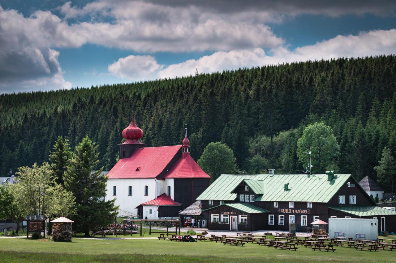 Hotel Krmelec u Kraví Hory Dolní Malá Úpa Exteriér fotografie